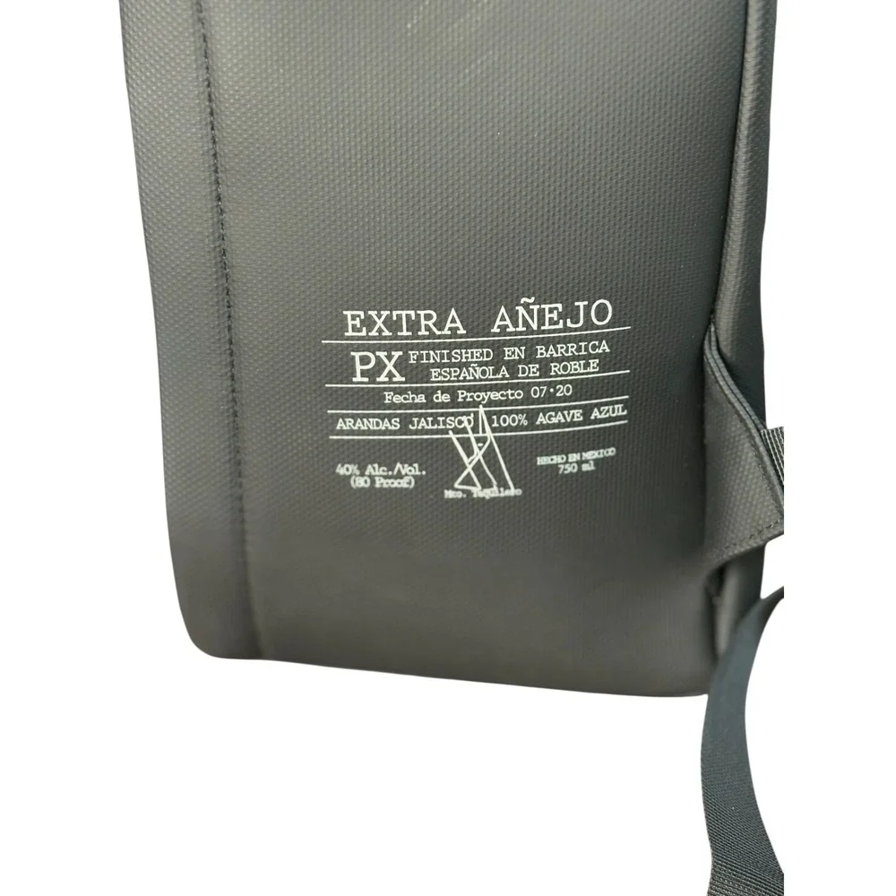 Lobos 1707 Tequila Backpack Black Extra Anejo Bottle Bag Wolf Logo‎ LeBron James